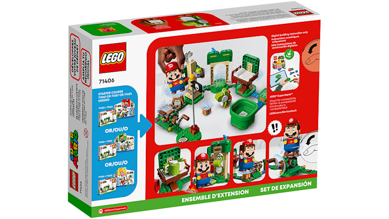 Mario lego yoshi house hot sale